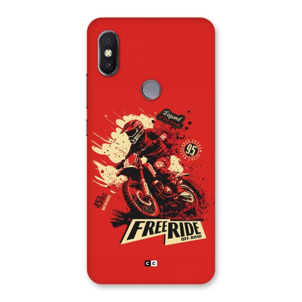 Free Ride Back Case for Redmi Y2
