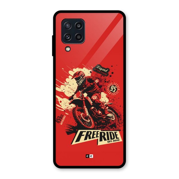 Free Ride Glass Back Case for Galaxy M32