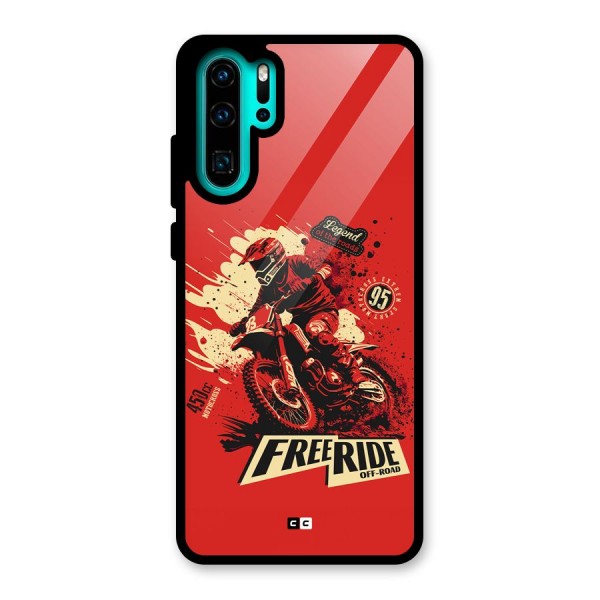 Free Ride Glass Back Case for Huawei P30 Pro