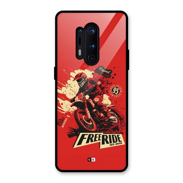 Free Ride Glass Back Case for OnePlus 8 Pro