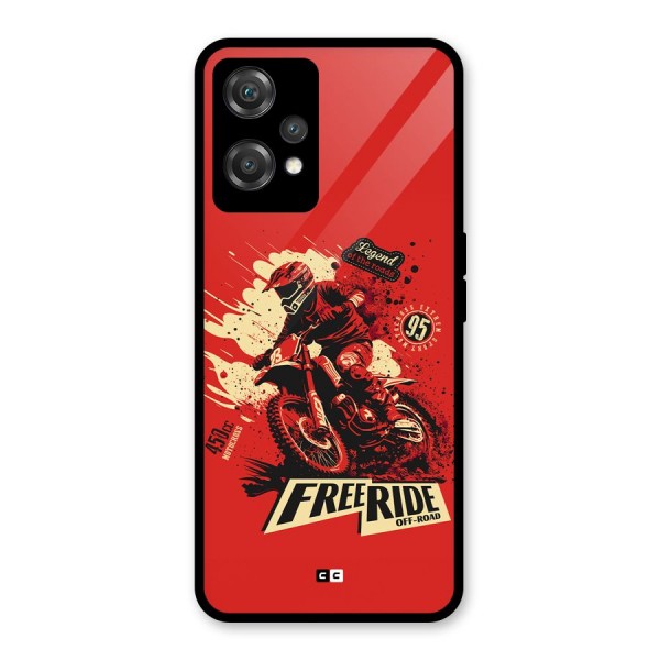 Free Ride Glass Back Case for OnePlus Nord CE 2 Lite 5G