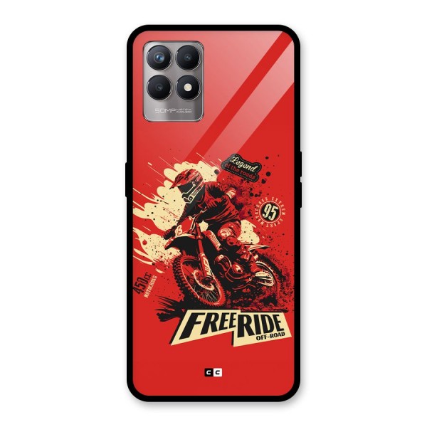 Free Ride Glass Back Case for Realme Narzo 50