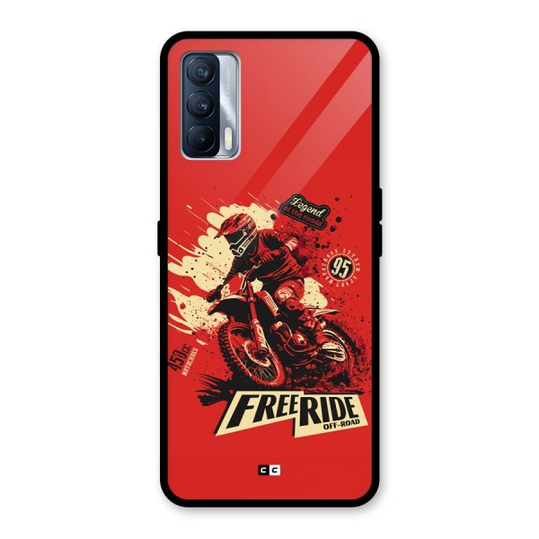 Free Ride Glass Back Case for Realme X7