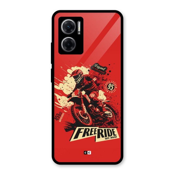 Free Ride Glass Back Case for Redmi 11 Prime 5G