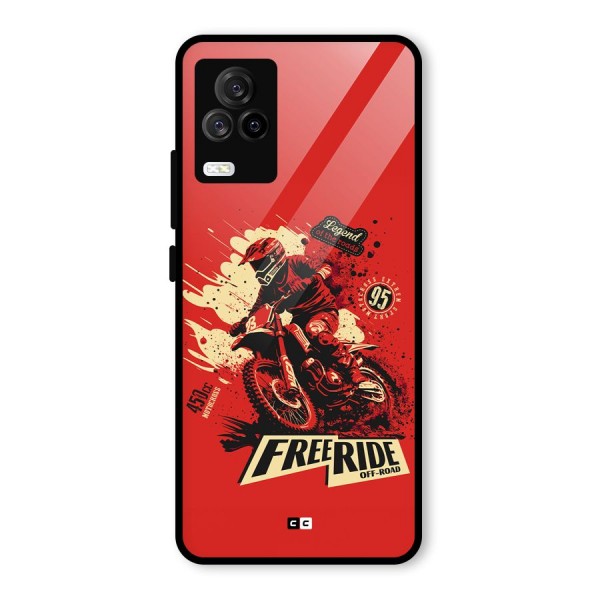 Free Ride Glass Back Case for Vivo iQOO 7 Legend 5G