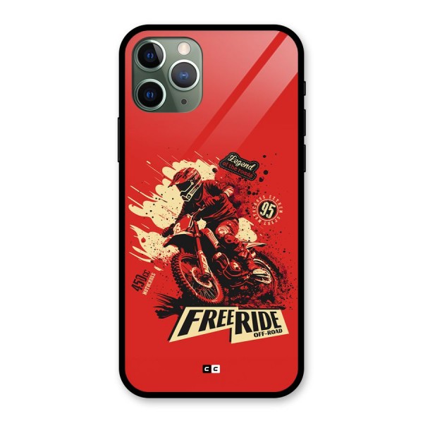 Free Ride Glass Back Case for iPhone 11 Pro