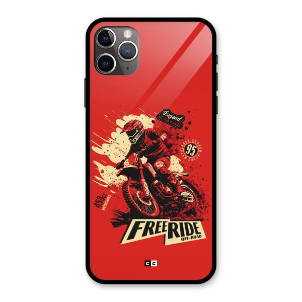 Free Ride Glass Back Case for iPhone 11 Pro Max