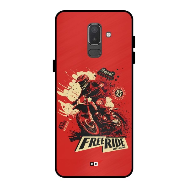 Free Ride Metal Back Case for Galaxy On8 (2018)