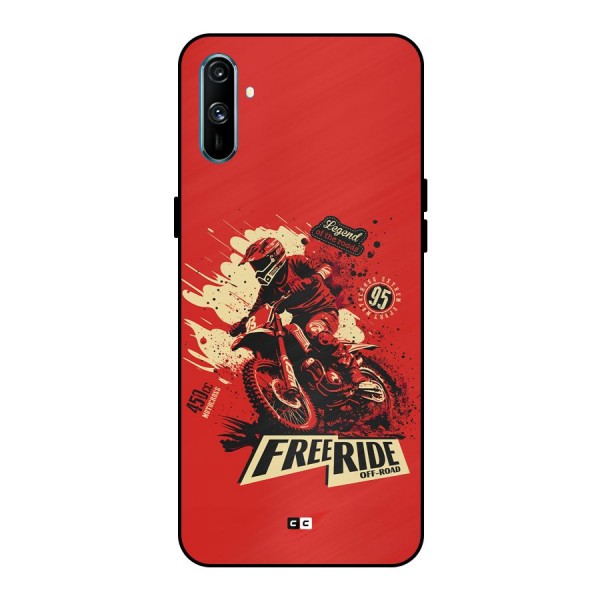 Free Ride Metal Back Case for Realme C3