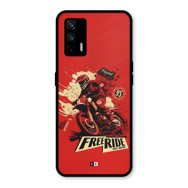 Free Ride Metal Back Case for Realme GT 5G
