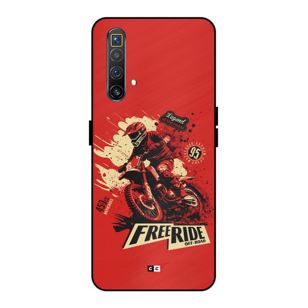 Free Ride Metal Back Case for Realme X3