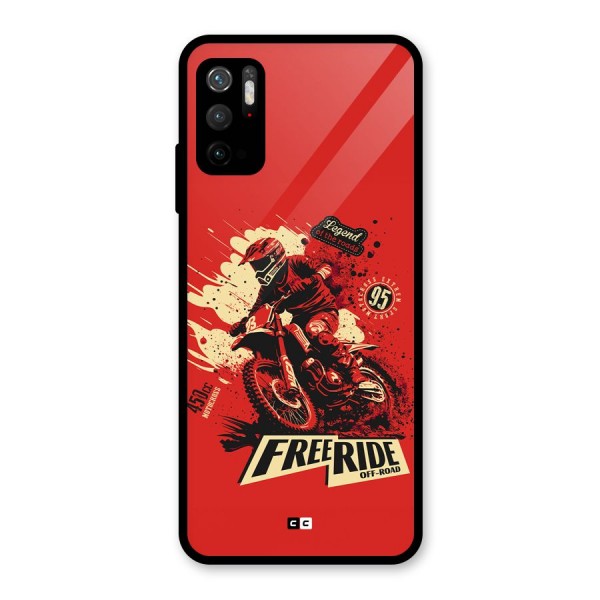 Free Ride Metal Back Case for Redmi Note 10T 5G