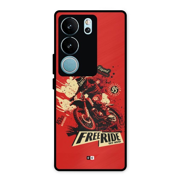 Free Ride Metal Back Case for Vivo V29