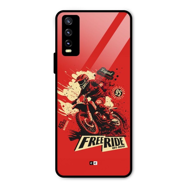 Free Ride Metal Back Case for Vivo Y20i