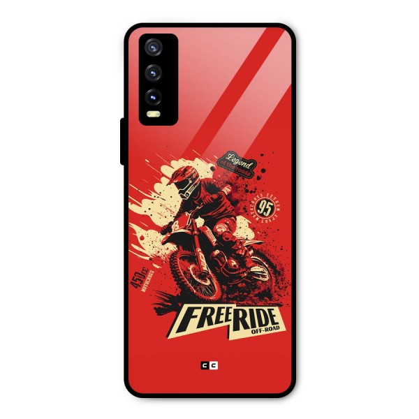 Free Ride Metal Back Case for Vivo Y20t