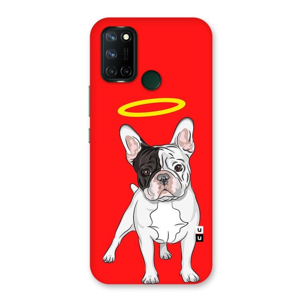 French Cute Angel Doggo Back Case for Realme C17