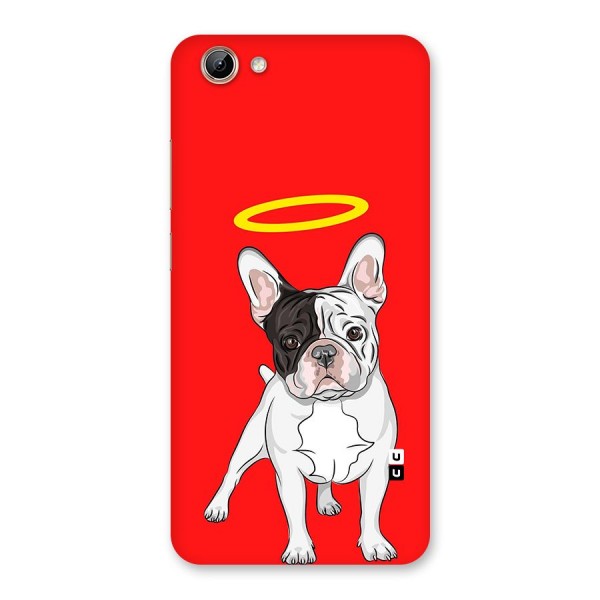 French Cute Angel Doggo Back Case for Vivo Y71i