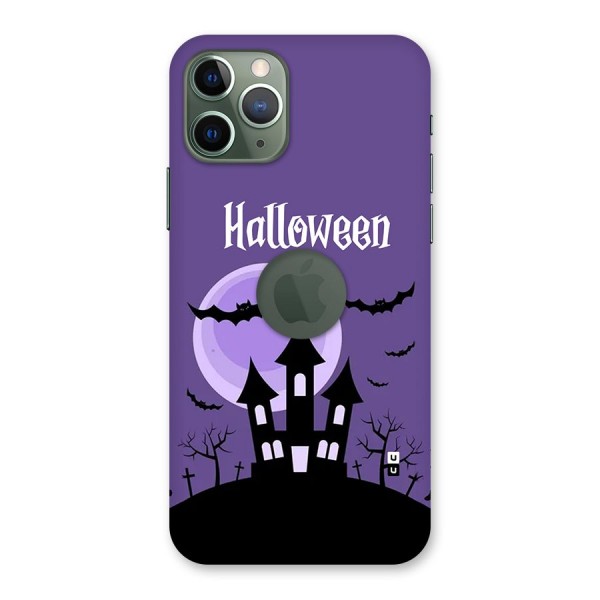 Fun Halloween Back Case for iPhone 11 Pro Logo Cut