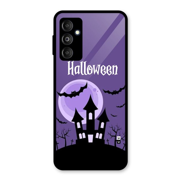 Fun Halloween Glass Back Case for Galaxy M14 5G