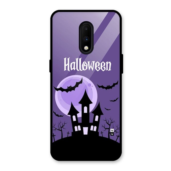 Fun Halloween Glass Back Case for OnePlus 7