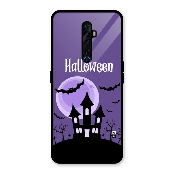Fun Halloween Glass Back Case for Oppo Reno2 Z