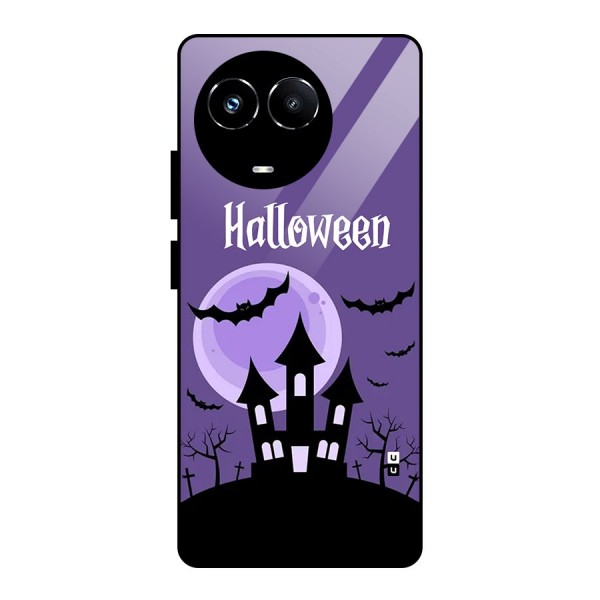 Fun Halloween Glass Back Case for Realme 11X