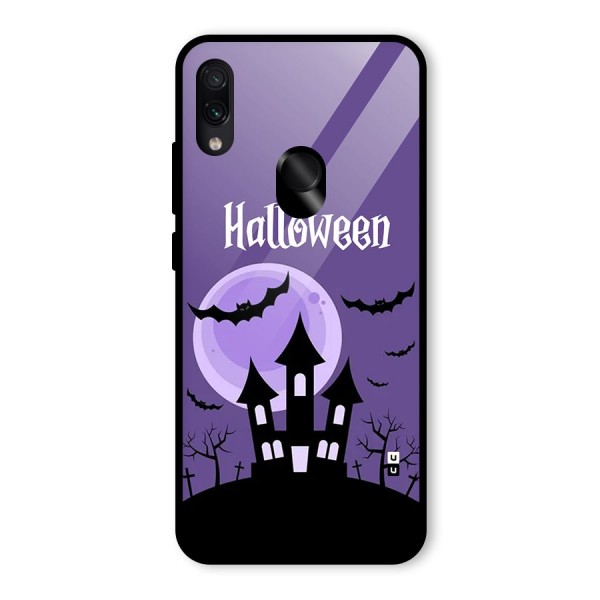 Fun Halloween Glass Back Case for Redmi Note 7S