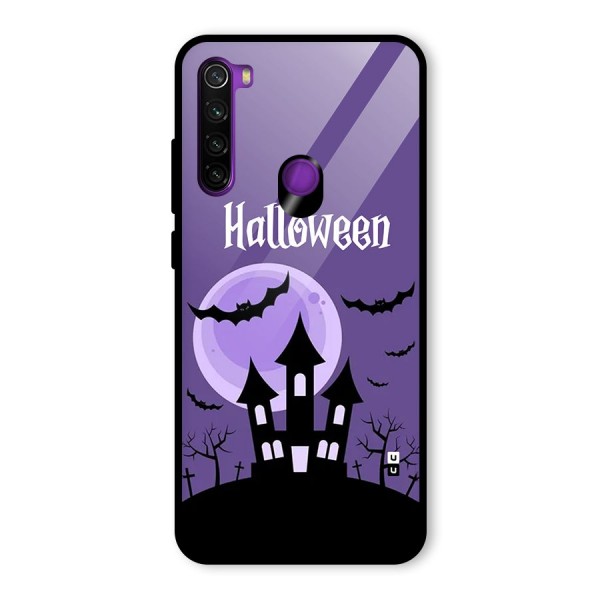 Fun Halloween Glass Back Case for Redmi Note 8