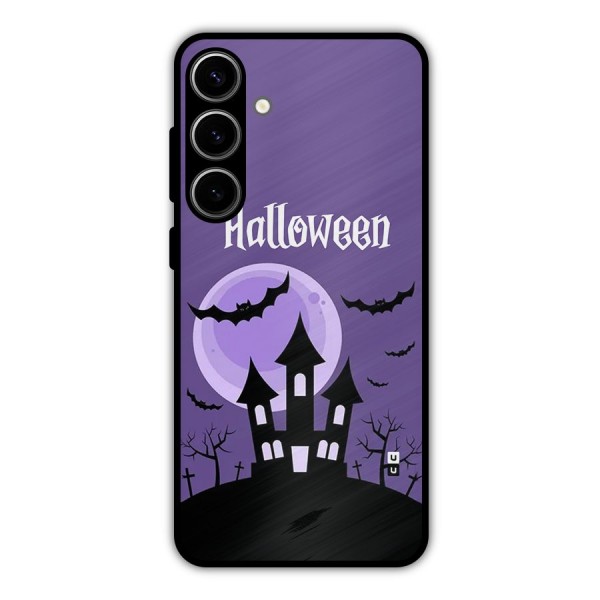 Fun Halloween Metal Back Case for Galaxy S24 Plus