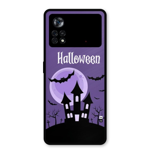 Fun Halloween Metal Back Case for Poco X4 Pro 5G