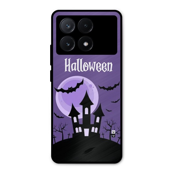 Fun Halloween Metal Back Case for Poco X6 Pro