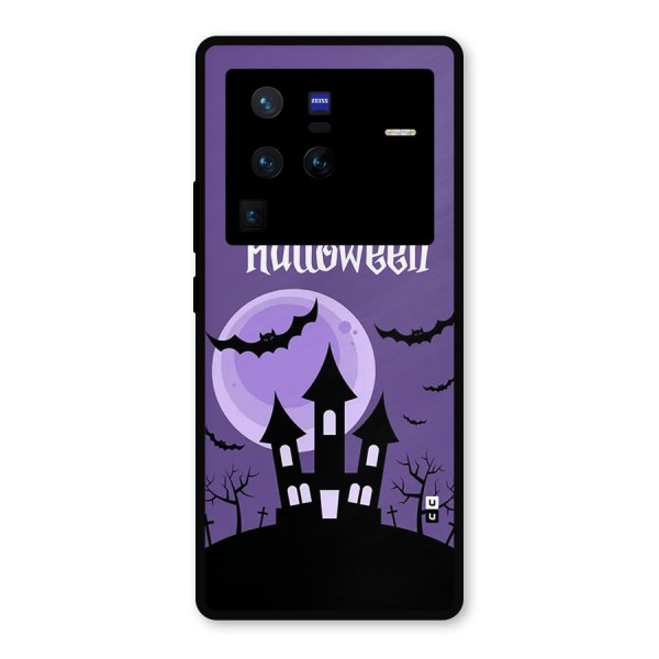 Fun Halloween Metal Back Case for Vivo X80 Pro