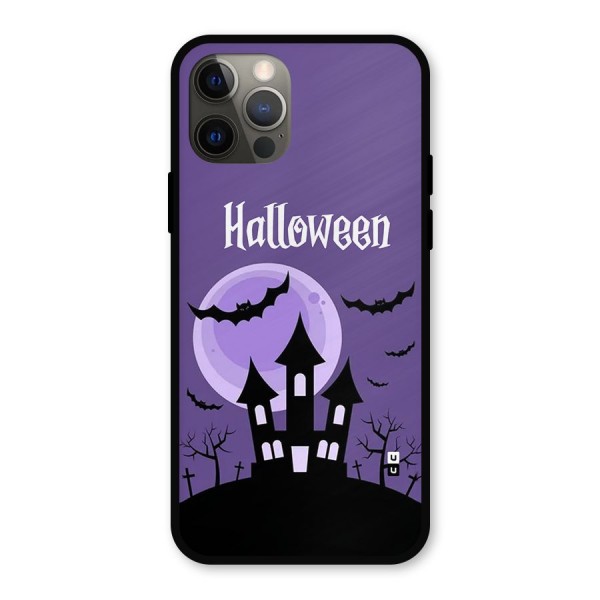 Fun Halloween Metal Back Case for iPhone 12 Pro