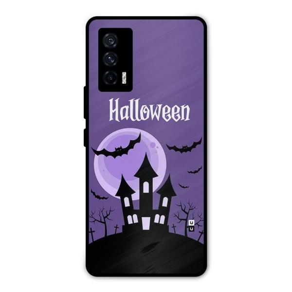 Fun Halloween Metal Back Case for iQOO 7 5G