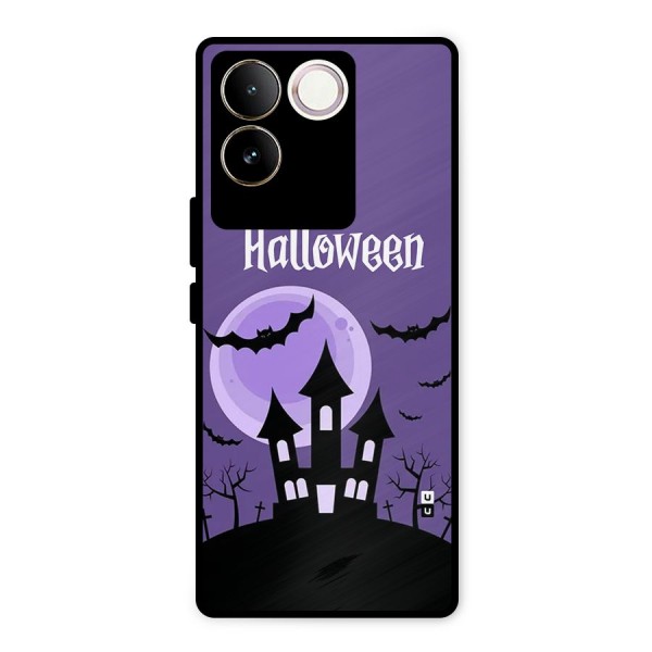 Fun Halloween Metal Back Case for iQOO Z7 Pro