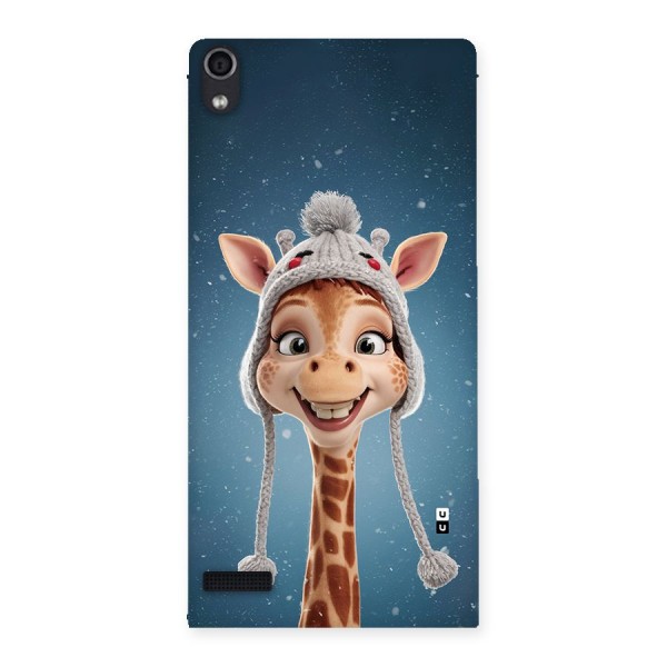 Funny Giraffe Back Case for Ascend P6