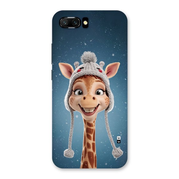 Funny Giraffe Back Case for Honor 10