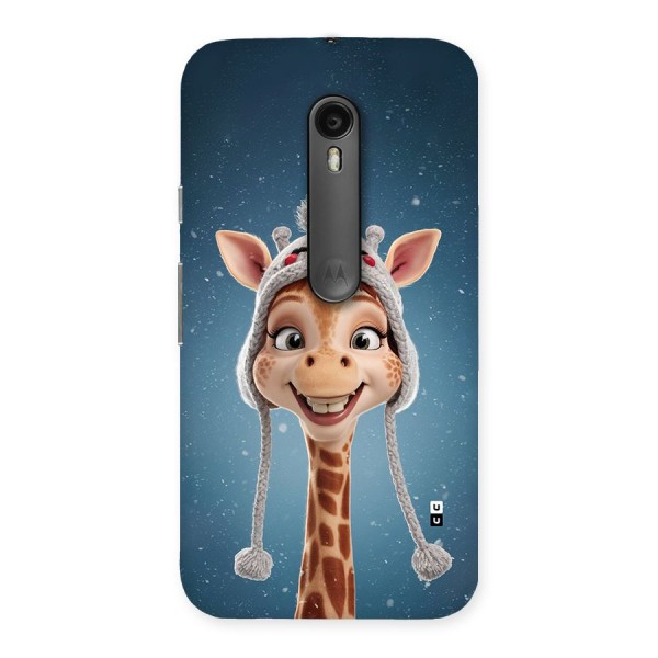 Funny Giraffe Back Case for Moto G Turbo