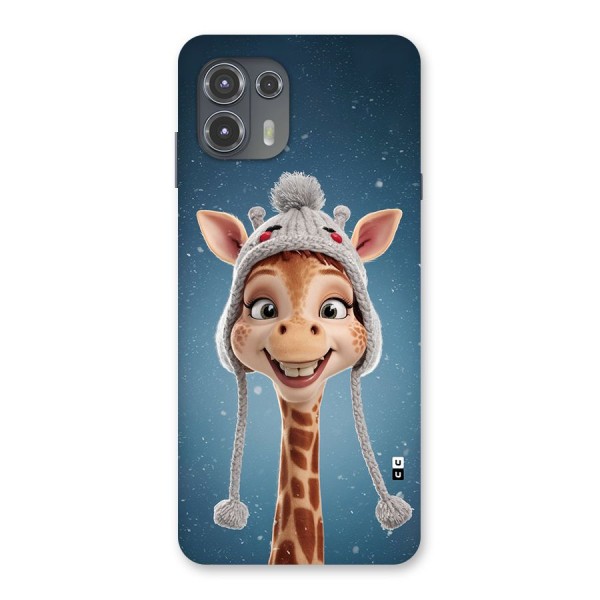 Funny Giraffe Back Case for Motorola Edge 20 Fusion