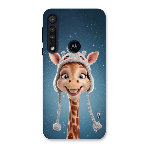 Funny Giraffe Back Case for Motorola One Macro