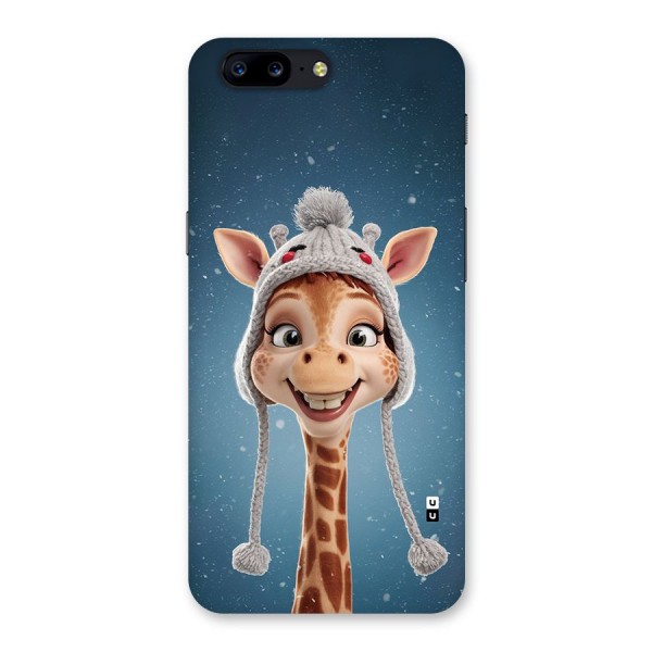Funny Giraffe Back Case for OnePlus 5