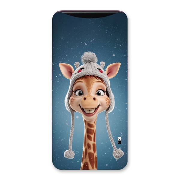Funny Giraffe Back Case for Oppo Find X