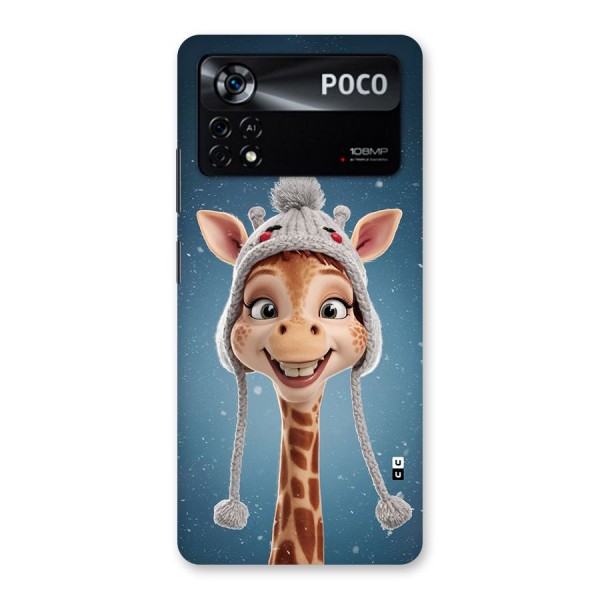 Funny Giraffe Back Case for Poco X4 Pro 5G