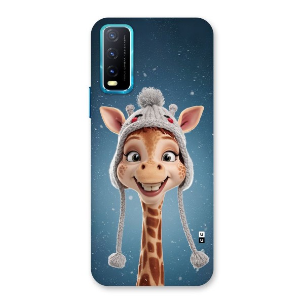 Funny Giraffe Back Case for Vivo Y12s