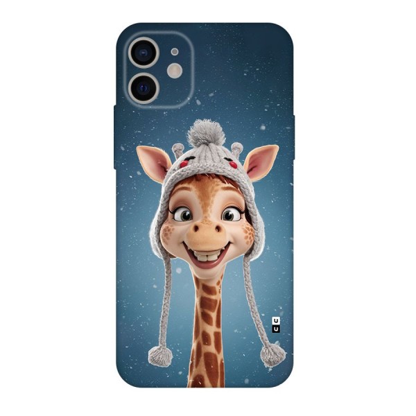 Funny Giraffe Back Case for iPhone 11