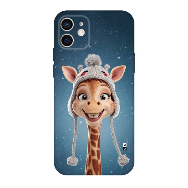 Funny Giraffe Back Case for iPhone 12