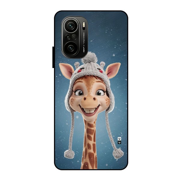 Funny Giraffe Metal Back Case for Mi 11X Pro