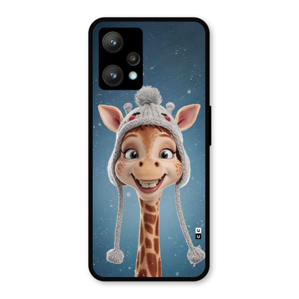 Funny Giraffe Metal Back Case for Realme 9