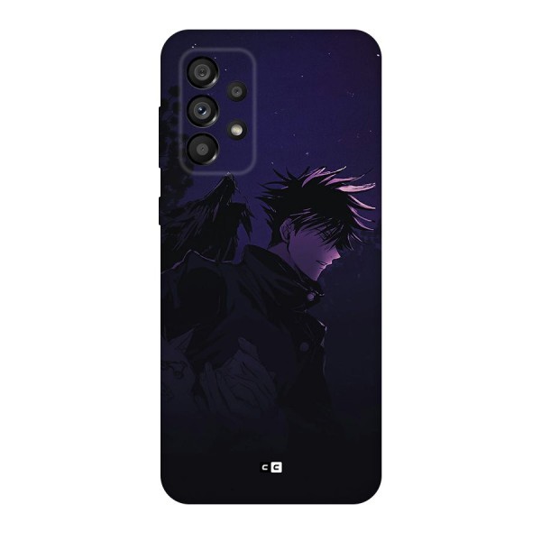 Fushiguro Demon Crows Back Case for Galaxy A73 5G