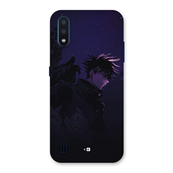 Fushiguro Demon Crows Back Case for Galaxy M01